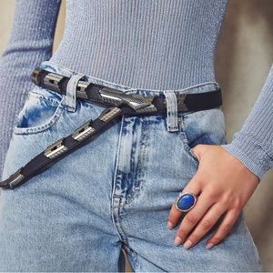 Free People Welcome To The Jungle Belt NWT XS/S